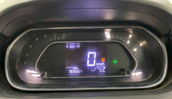 2022 Tata TIGOR XZ PLUS CNG, CNG, Manual, 78,358 km, Odometer Image