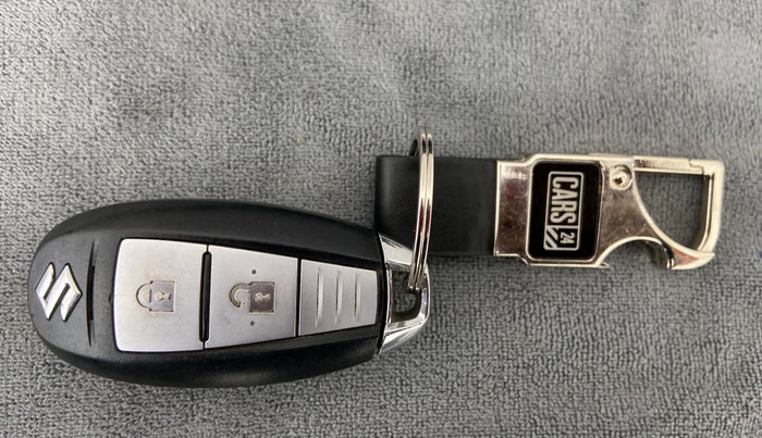 2021 Maruti Vitara Brezza ZXI, Petrol, Manual, 52,821 km, Key Close Up