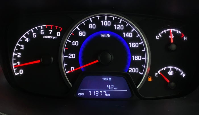 2019 Hyundai Grand i10 SPORTZ 1.2 KAPPA VTVT, Petrol, Manual, 71,374 km, Odometer Image