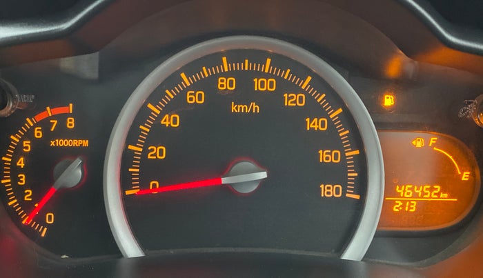 2015 Maruti Celerio ZXI D, Petrol, Manual, 46,553 km, Odometer Image