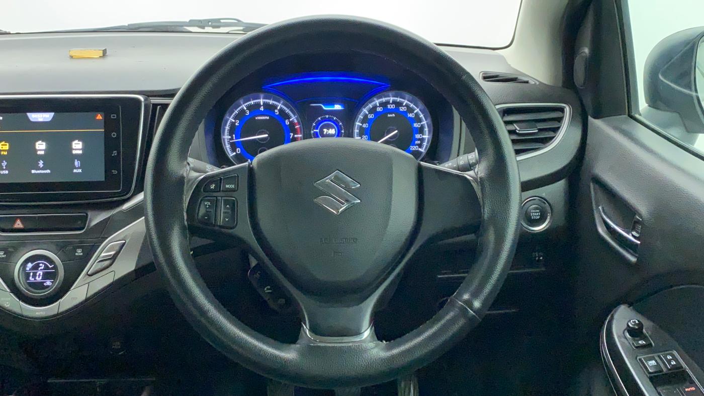 2020 Maruti Baleno ALPHA PETROL 1.2, Petrol, Manual, 26,100 km, Steering Wheel Close Up