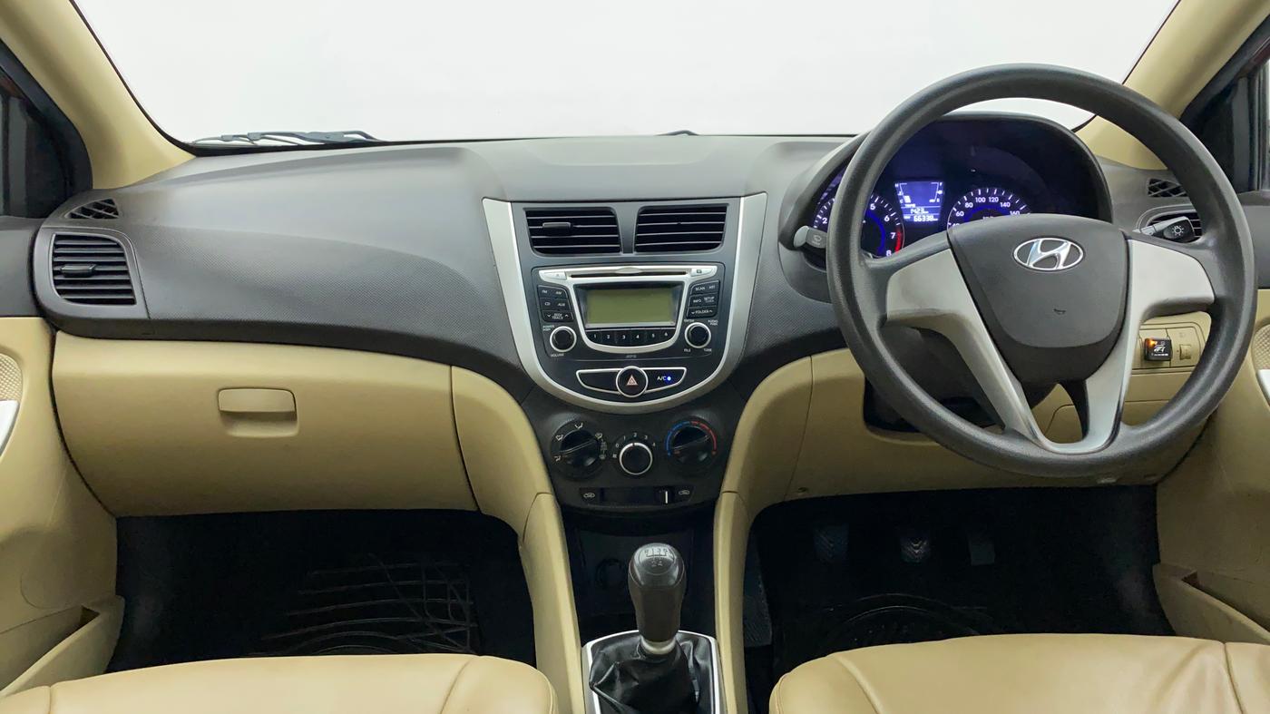 2014 Hyundai Verna FLUIDIC 1.4 VTVT, CNG, Manual, 66,400 km, Dashboard