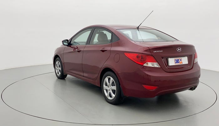 2014 Hyundai Verna FLUIDIC 1.4 VTVT, CNG, Manual, 66,400 km, Left Back Diagonal