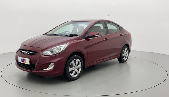 2014 Hyundai Verna FLUIDIC 1.4 VTVT, CNG, Manual, 66,400 km, Left Front Diagonal
