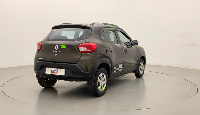 2017 Renault Kwid RXT 1.0, Petrol, Manual, 53,588 km, Right Back Diagonal