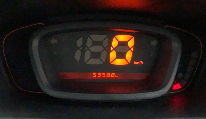 2017 Renault Kwid RXT 1.0, Petrol, Manual, 53,588 km, Odometer Image