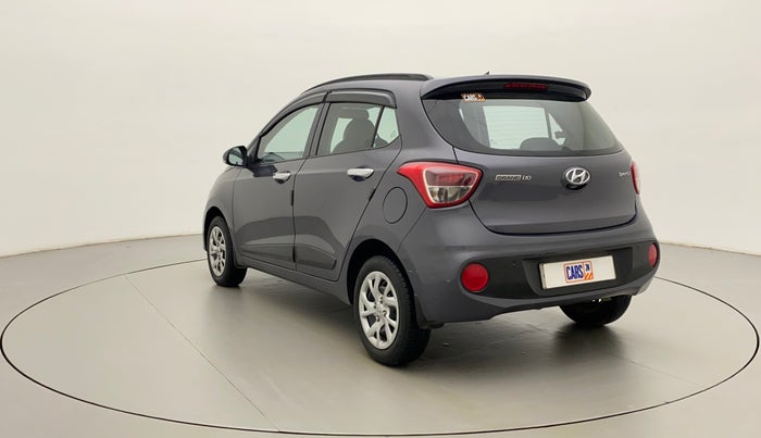 2018 Hyundai Grand i10 SPORTZ 1.2 KAPPA VTVT, Petrol, Manual, 17,329 km, Left Back Diagonal