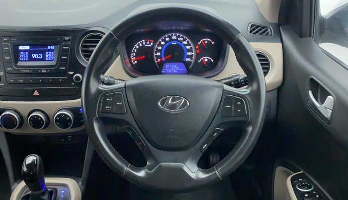2016 Hyundai Grand i10 ASTA (O) AT 1.2 KAPPA VTVT, Petrol, Automatic, 43,385 km, Steering Wheel Close Up