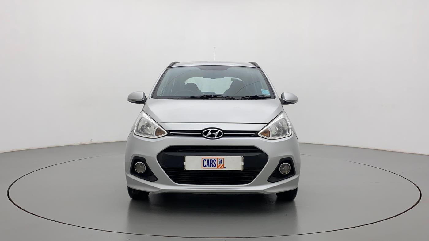 2016 Hyundai Grand i10 ASTA (O) AT 1.2 KAPPA VTVT, Petrol, Automatic, 43,385 km, Front