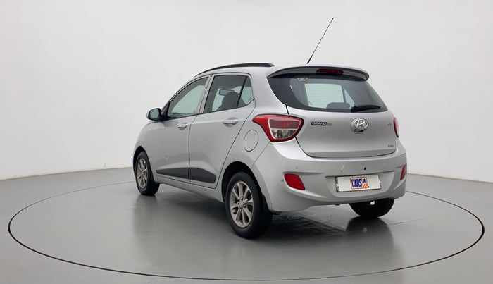2016 Hyundai Grand i10 ASTA (O) AT 1.2 KAPPA VTVT, Petrol, Automatic, 43,385 km, Left Back Diagonal