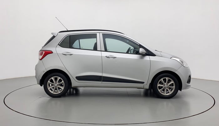 2016 Hyundai Grand i10 ASTA (O) AT 1.2 KAPPA VTVT, Petrol, Automatic, 43,385 km, Right Side View