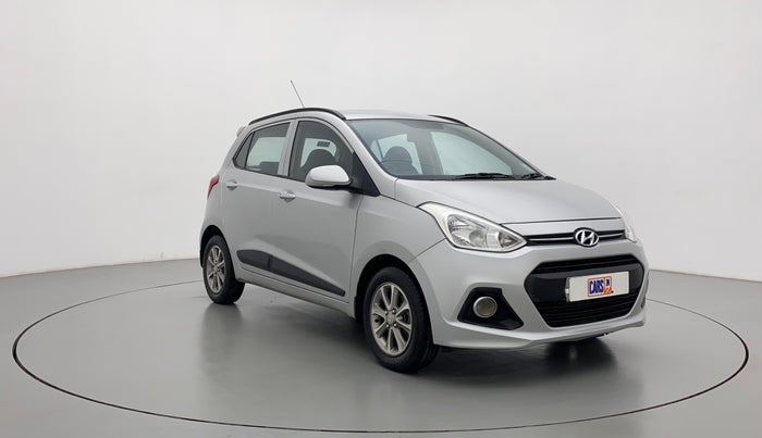 2016 Hyundai Grand i10 ASTA (O) AT 1.2 KAPPA VTVT, Petrol, Automatic, 43,385 km, Right Front Diagonal