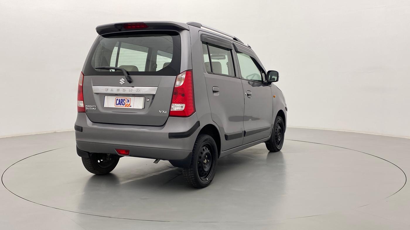 2013 Maruti Wagon R 1.0 VXI, Petrol, Manual, 52,002 km, Right Back Diagonal