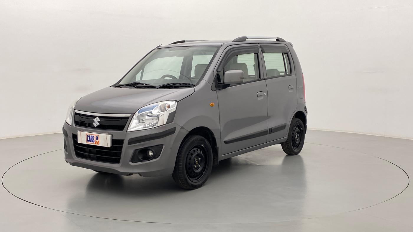 2013 Maruti Wagon R 1.0 VXI, Petrol, Manual, 52,002 km, Left Front Diagonal