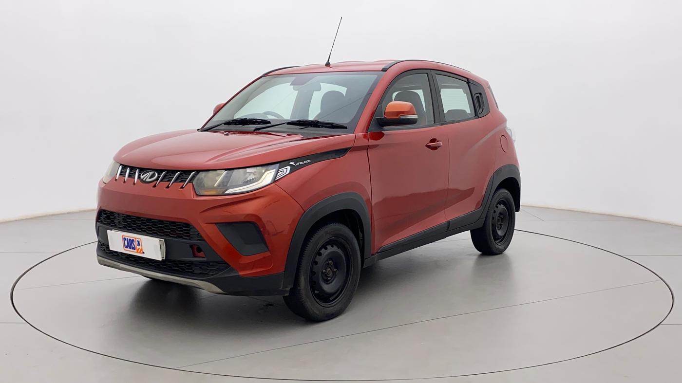 2018 Mahindra KUV 100 NXT K6+ P 6 STR, Petrol, Manual, 35,641 km, Left Front Diagonal