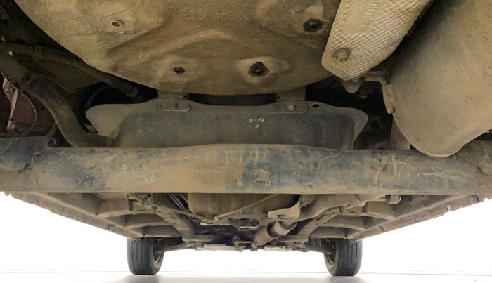 2018 Mahindra KUV 100 NXT K6+ P 6 STR, Petrol, Manual, 35,641 km, Rear Underbody