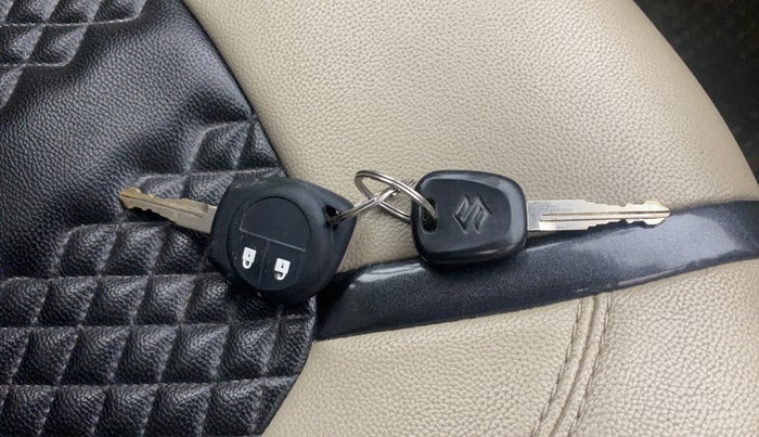 2017 Maruti Celerio ZXI AMT, Petrol, Automatic, 55,096 km, Key Close Up