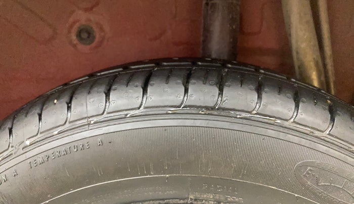 2017 Maruti Celerio ZXI AMT, Petrol, Automatic, 55,096 km, Left Rear Tyre Tread