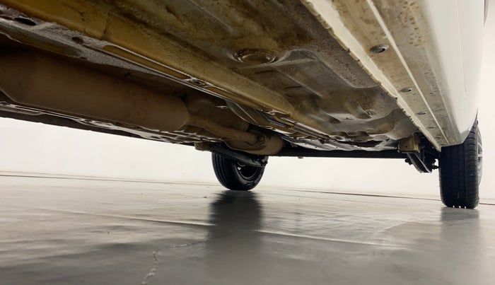 2015 Maruti Alto K10 VXI AMT P, Petrol, Automatic, 93,960 km, Front left underbody view
