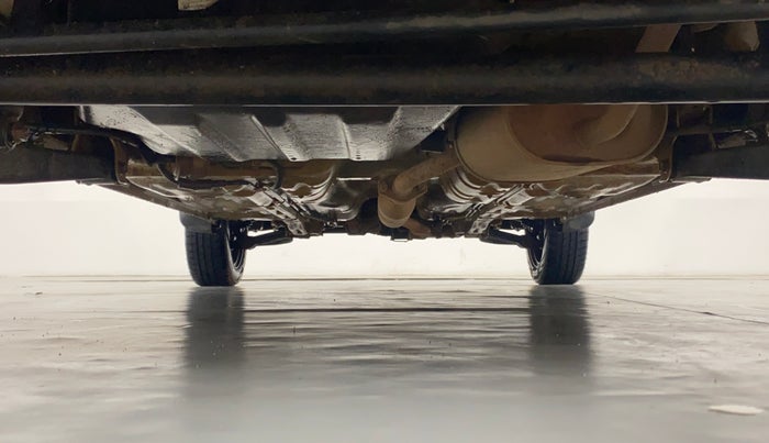 2015 Maruti Alto K10 VXI AMT P, Petrol, Automatic, 93,960 km, Rear underbody view