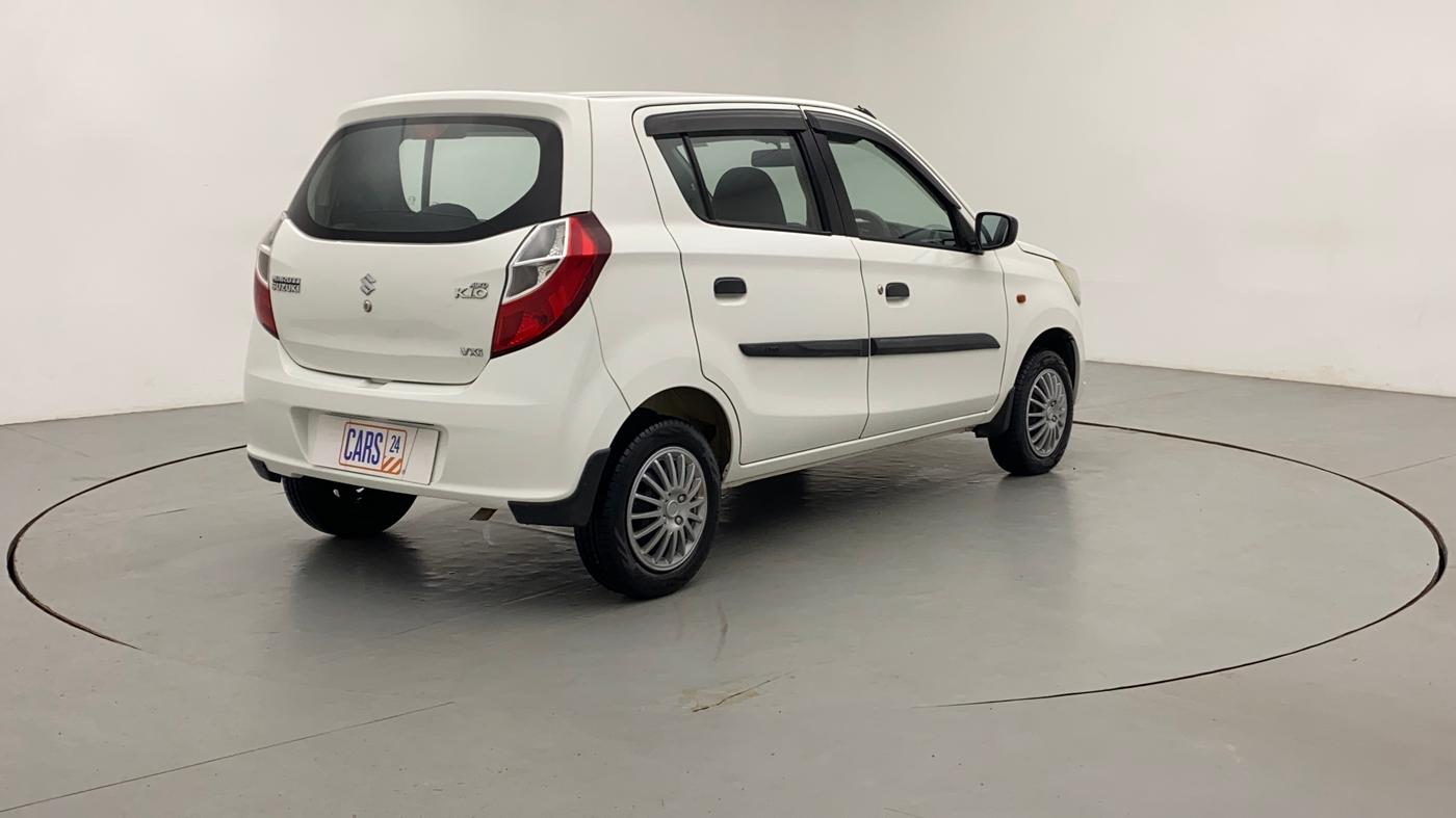 2015 Maruti Alto K10 VXI AMT P, Petrol, Automatic, 93,960 km, Right Back Diagonal (45- Degree) View