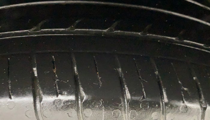 2021 Tata TIGOR XZA PLUS PETROL, Petrol, Automatic, 34,508 km, Left Rear Tyre Tread