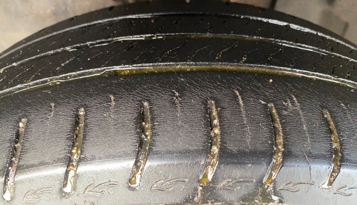 2022 Tata ALTROZ XZA, Petrol, Automatic, 36,755 km, Left Front Tyre Tread