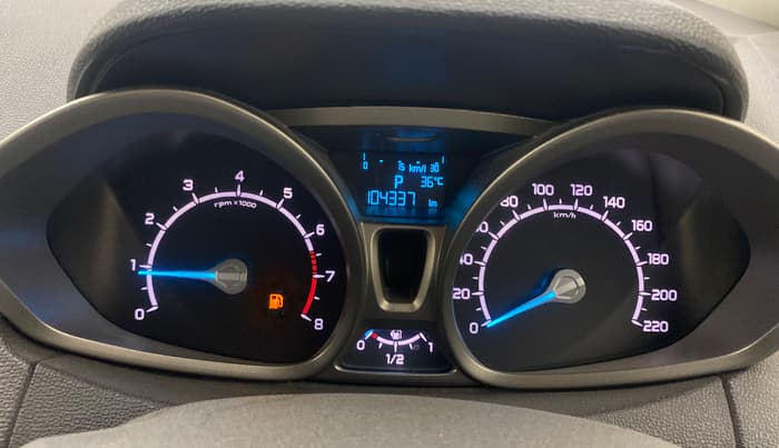 2015 Ford Ecosport TITANIUM 1.5L PETROL AT, Petrol, Automatic, 1,04,391 km, Odometer Image