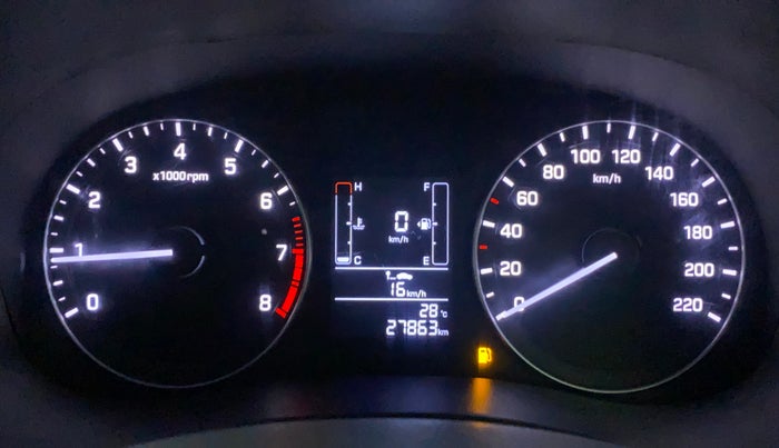 2018 Hyundai Creta SX PLUS 1.6 PETROL, Petrol, Manual, 27,828 km, Odometer Image