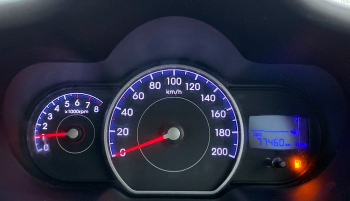 2013 Hyundai i10 MAGNA 1.1, Petrol, Manual, 77,460 km, Odometer Image