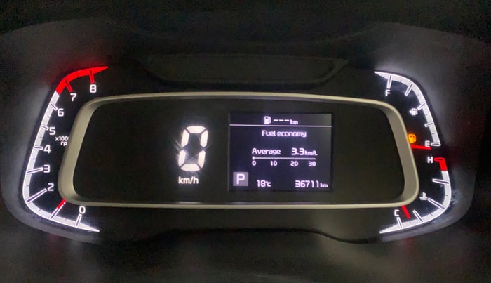 2021 KIA SONET HTK PLUS 1.0 DCT, Petrol, Automatic, 36,731 km, Odometer Image