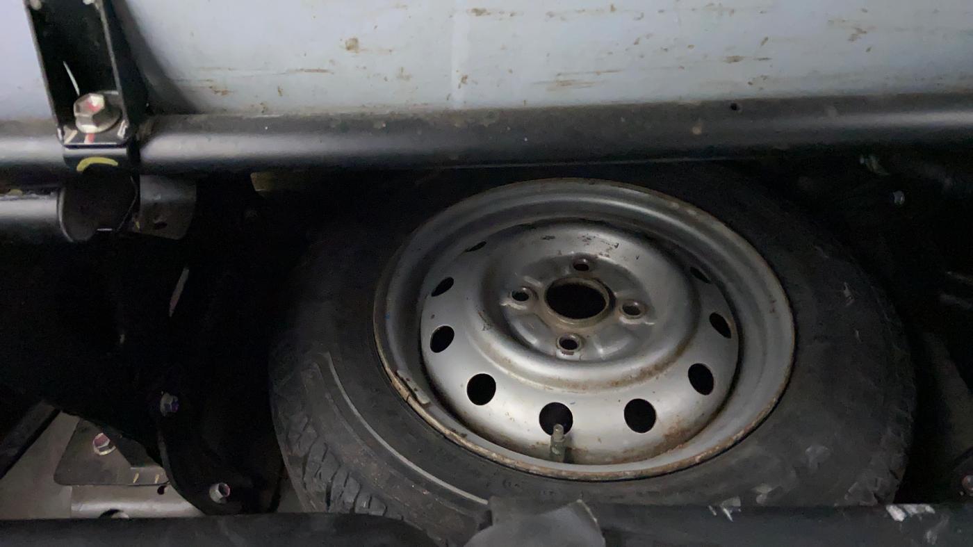 2013 Maruti Wagon R 1.0 LXI CNG, CNG, Manual, 82,784 km, Spare Tyre