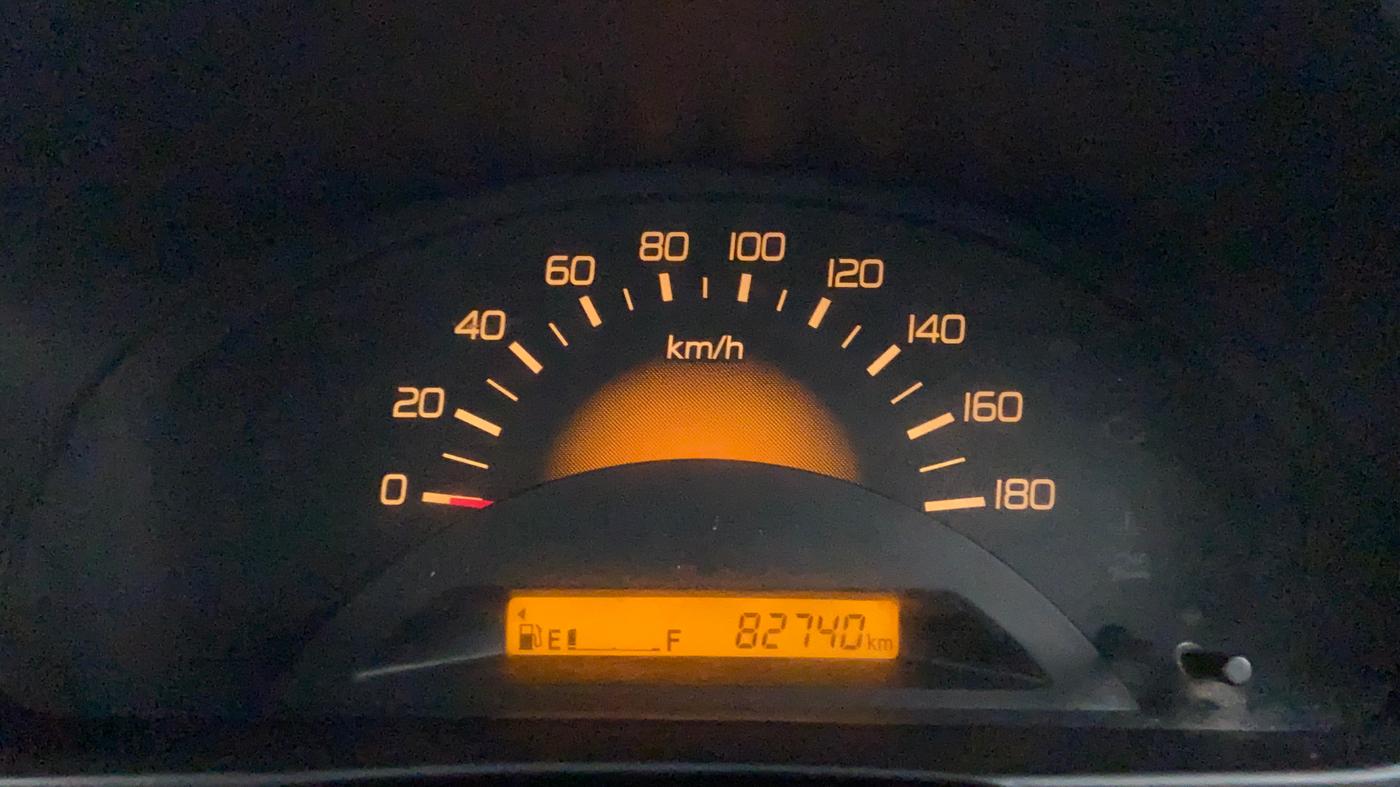 2013 Maruti Wagon R 1.0 LXI CNG, CNG, Manual, 82,784 km, Odometer Image