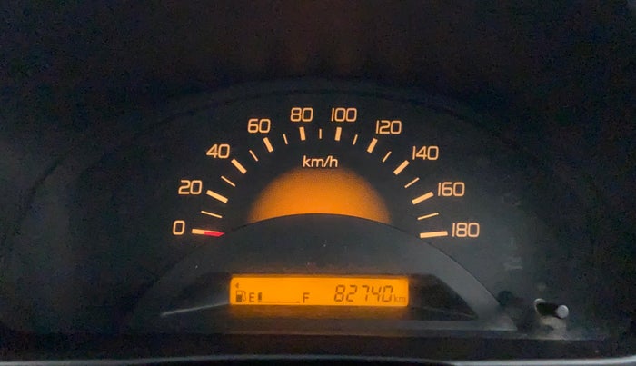 2013 Maruti Wagon R 1.0 LXI CNG, CNG, Manual, 82,784 km, Odometer Image