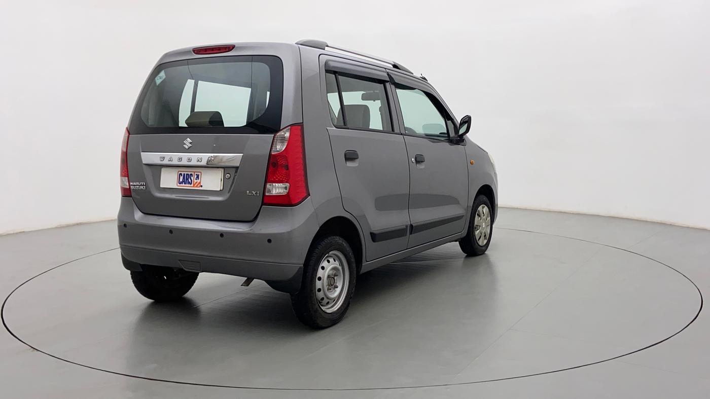 2013 Maruti Wagon R 1.0 LXI CNG, CNG, Manual, 82,784 km, Right Back Diagonal