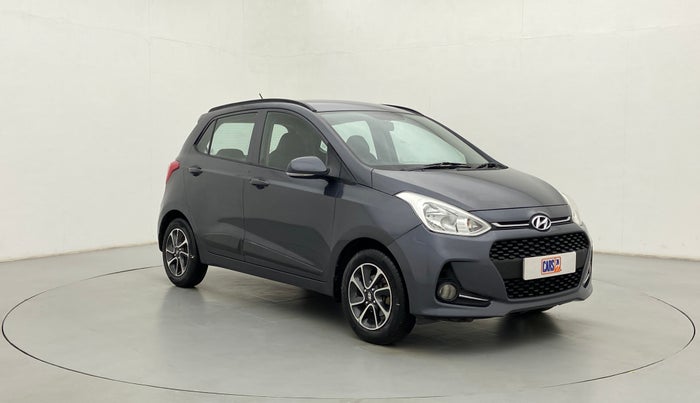2017 Hyundai Grand i10 SPORTZ (O) 1.2 AT VTVT, Petrol, Automatic, 89,733 km, Right Front Diagonal