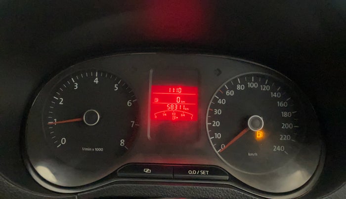 2013 Volkswagen Polo COMFORTLINE 1.2L PETROL, Petrol, Manual, 58,297 km, Odometer Image