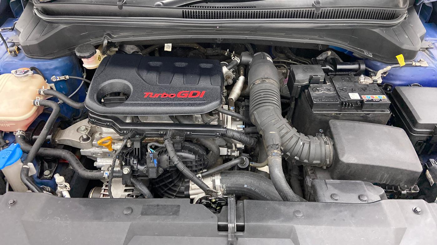2021 Hyundai NEW I20 N LINE N6 1.0 TURBO GDI IMT DUAL TONE, Petrol, Manual, 34,360 km, Open Bonet