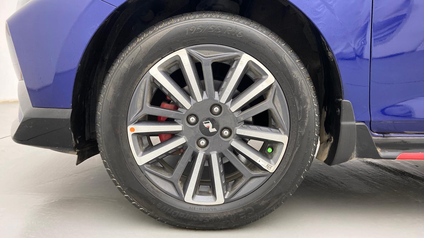 2021 Hyundai NEW I20 N LINE N6 1.0 TURBO GDI IMT DUAL TONE, Petrol, Manual, 34,360 km, Left Front Wheel
