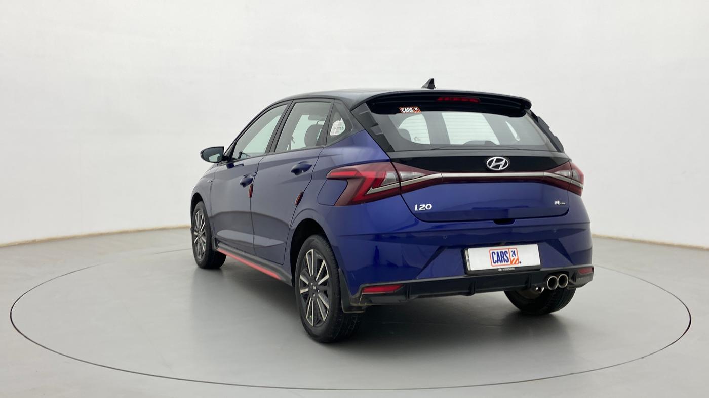 2021 Hyundai NEW I20 N LINE N6 1.0 TURBO GDI IMT DUAL TONE, Petrol, Manual, 34,360 km, Left Back Diagonal
