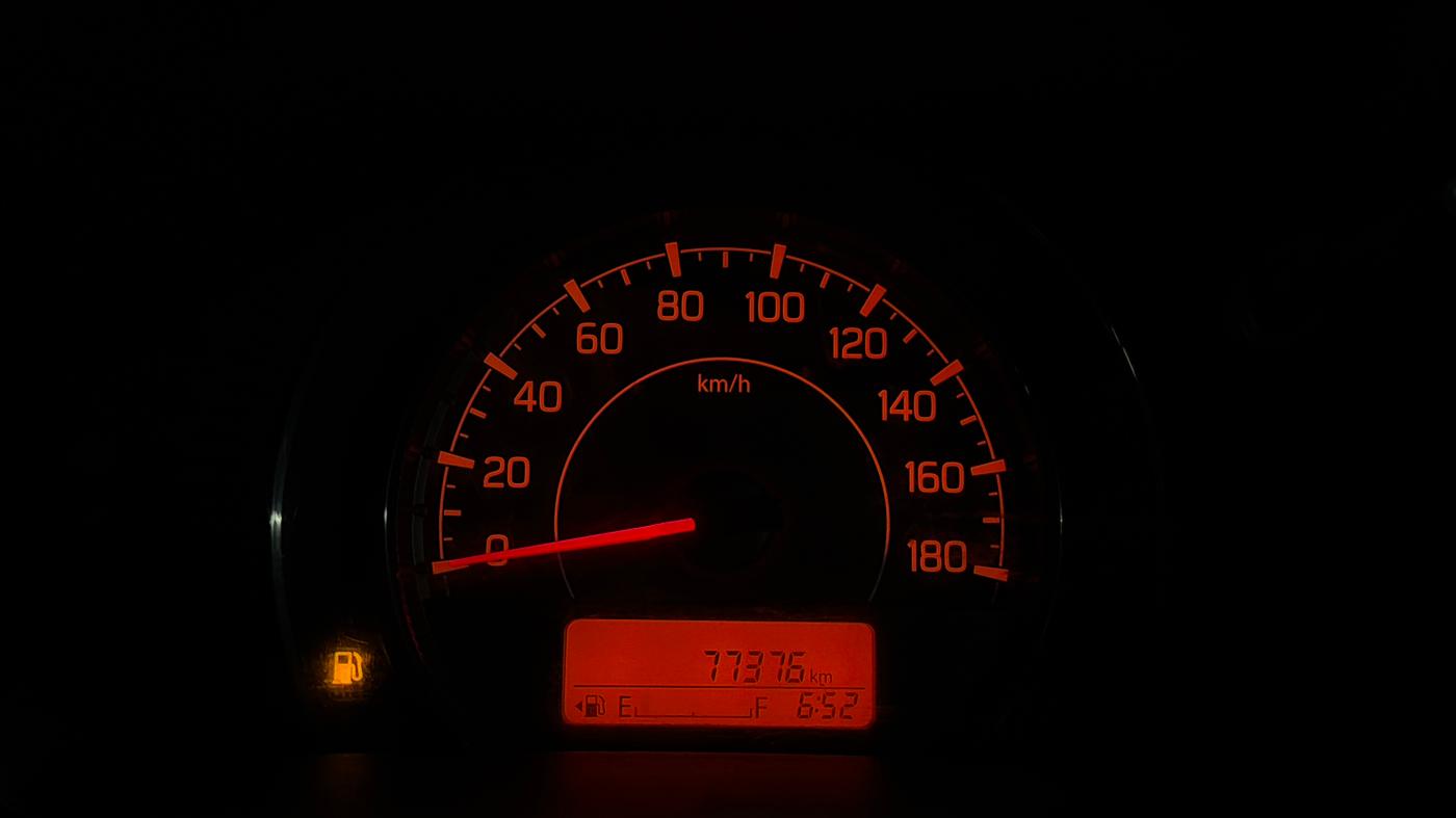 2022 Maruti New Wagon-R VXI 1.0, Petrol, Manual, 77,356 km, Odometer Image