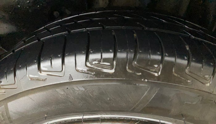 2017 Tata Tiago XZ PETROL, Petrol, Manual, 66,156 km, Left Rear Tyre Tread