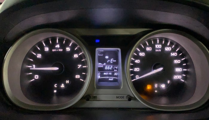 2017 Tata Tiago XZ PETROL, Petrol, Manual, 66,156 km, Odometer Image