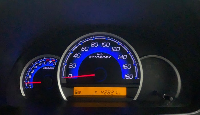 2014 Maruti Wagon R Stingray VXI, Petrol, Manual, 42,595 km, Odometer Image