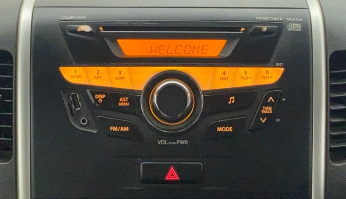 2014 Maruti Wagon R Stingray VXI, Petrol, Manual, 42,595 km, Infotainment System