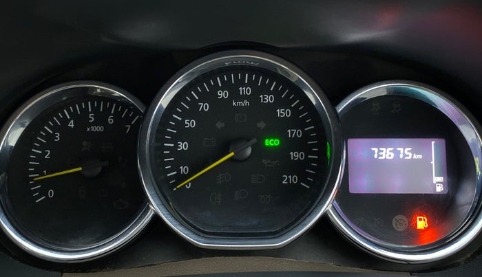 2017 Renault Duster RXL PETROL 104, Petrol, Manual, 73,748 km, Odometer Image