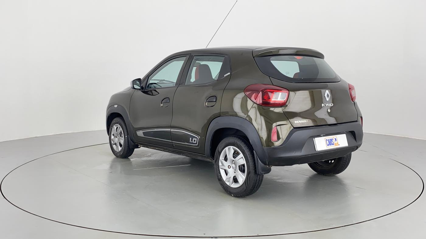 2021 Renault Kwid 1.0 RXT Opt AT, Petrol, Automatic, 35,829 km, Left Back Diagonal