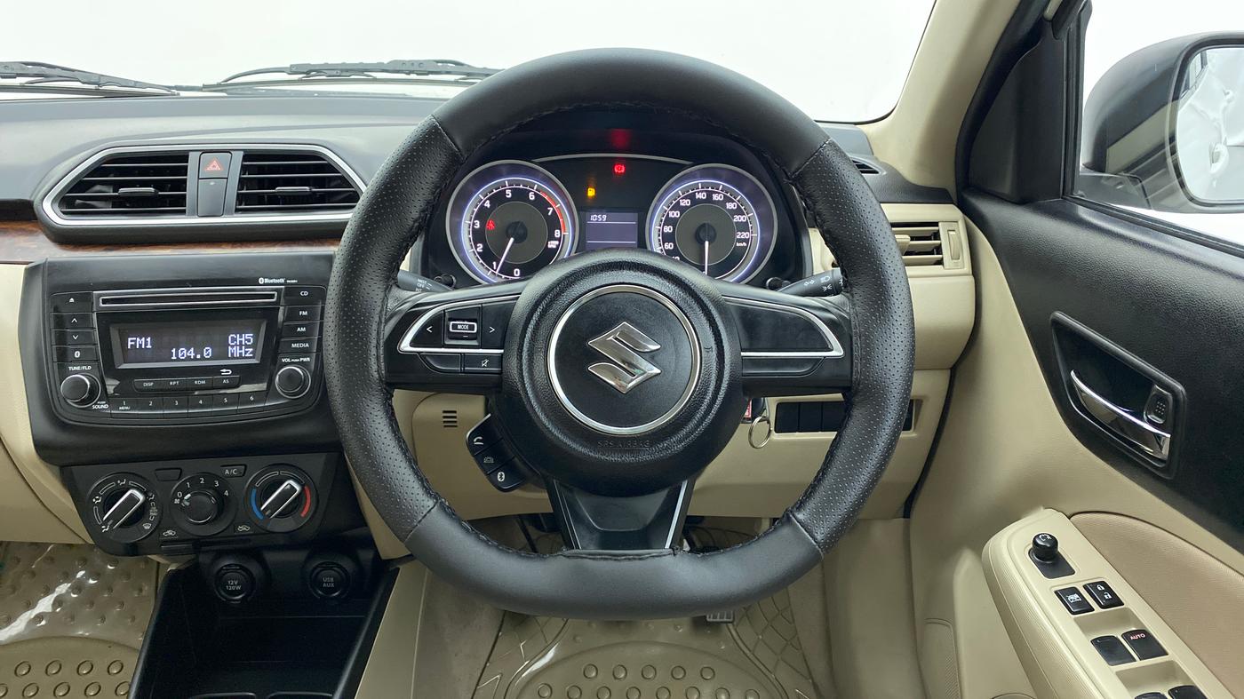 2020 Maruti Dzire VXI, Petrol, Manual, 45,345 km, Steering Wheel Close Up