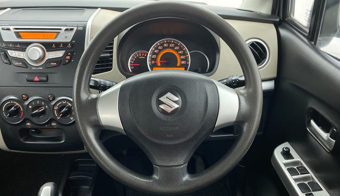 2016 Maruti Wagon R 1.0 VXI AMT, Petrol, Automatic, 61,981 km, Steering Wheel Close Up