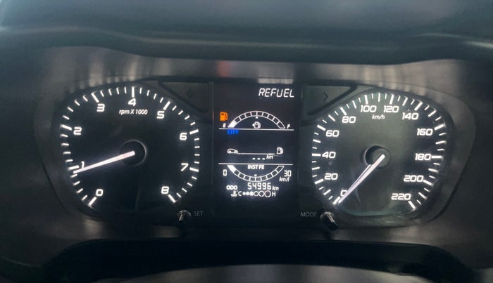 2021 Tata ALTROZ XM PLUS PETROL, Petrol, Manual, 54,967 km, Odometer Image
